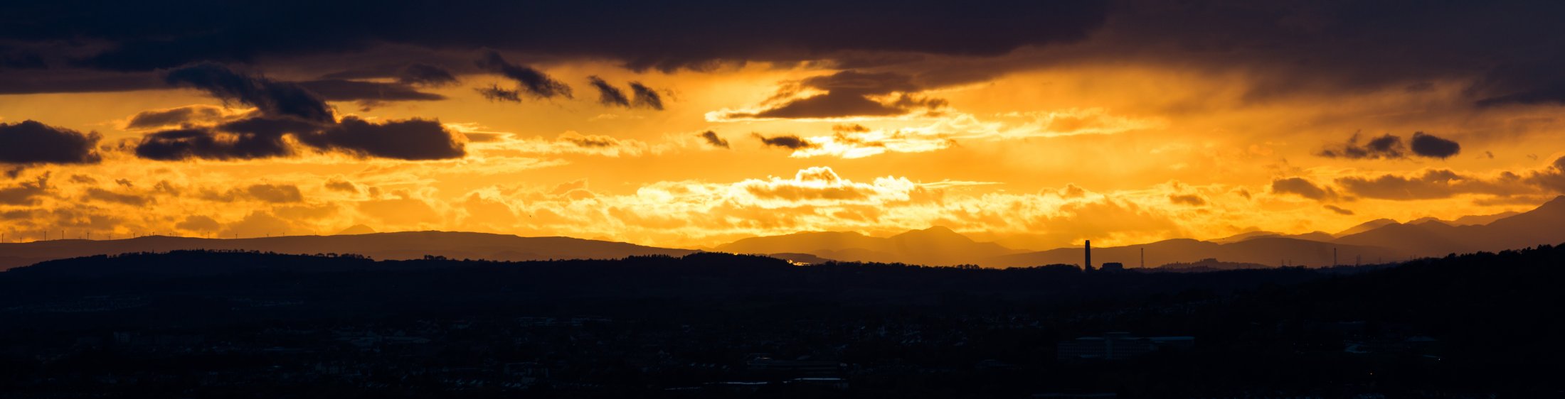 Sunset from Blackford Hill