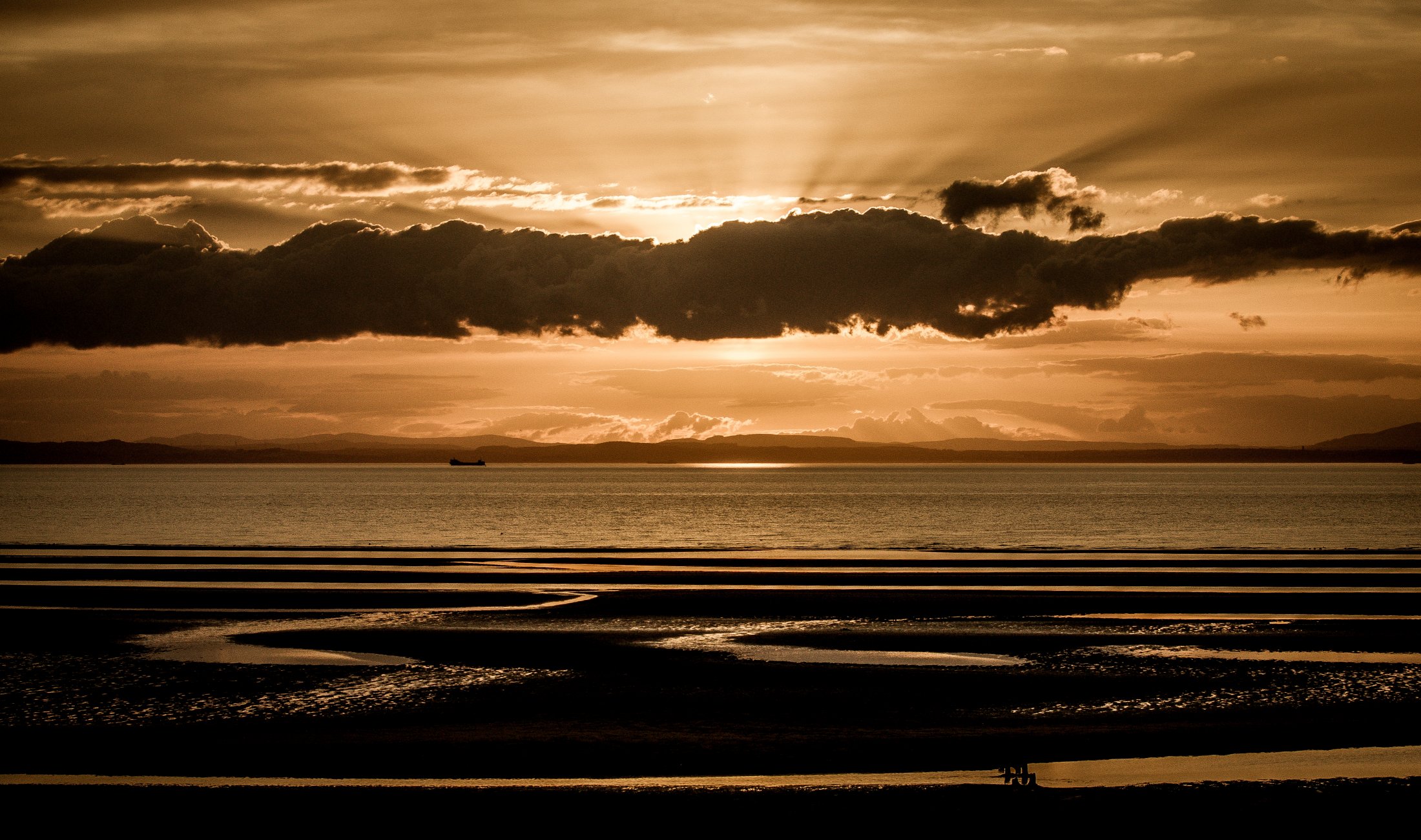 Sunset at Aberlady
