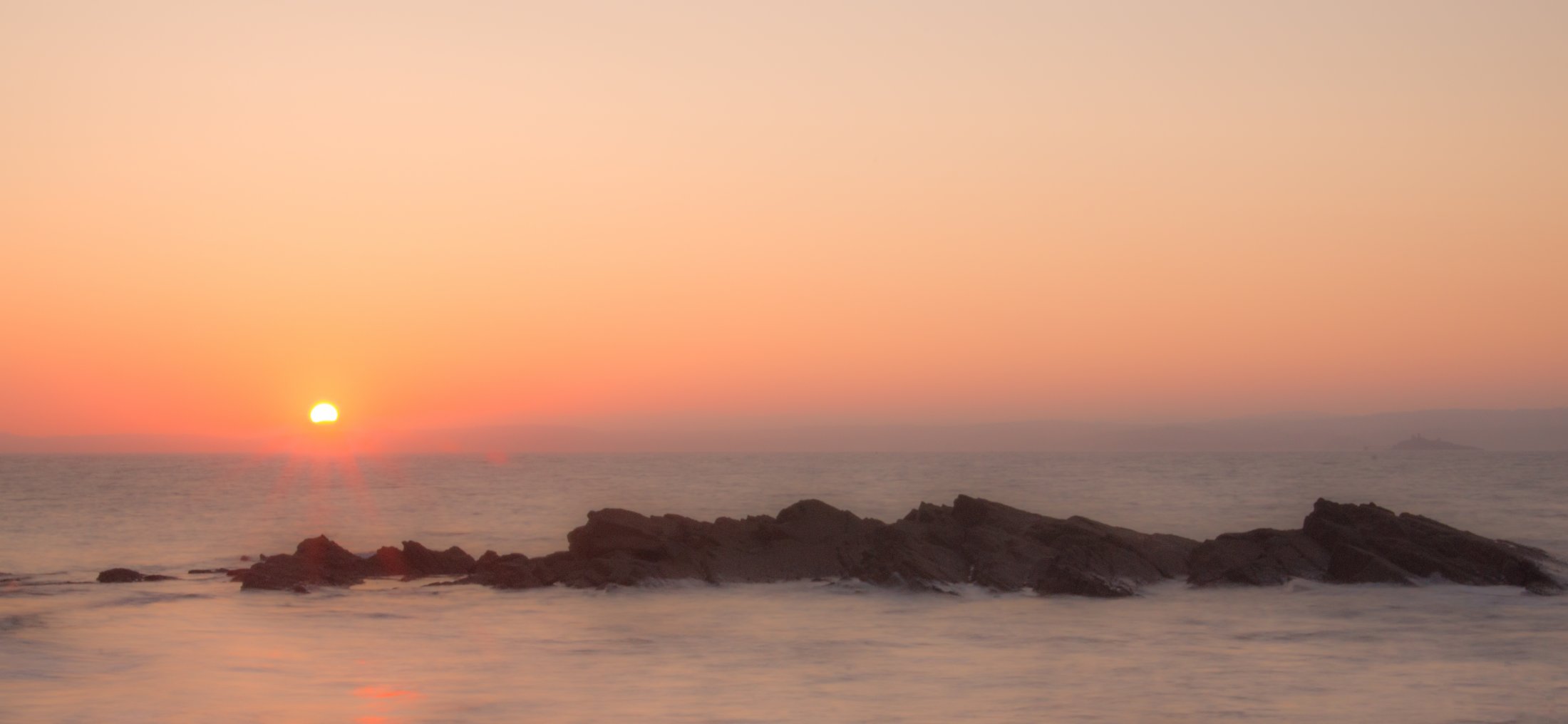 SUnset at Granton