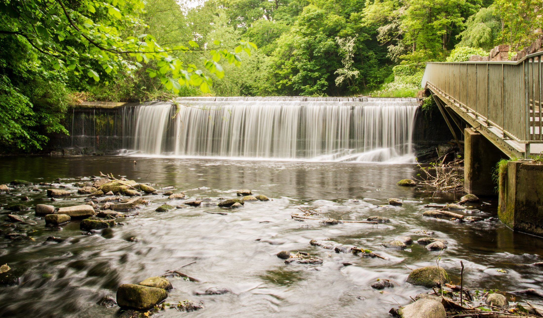 Dean Village Weir